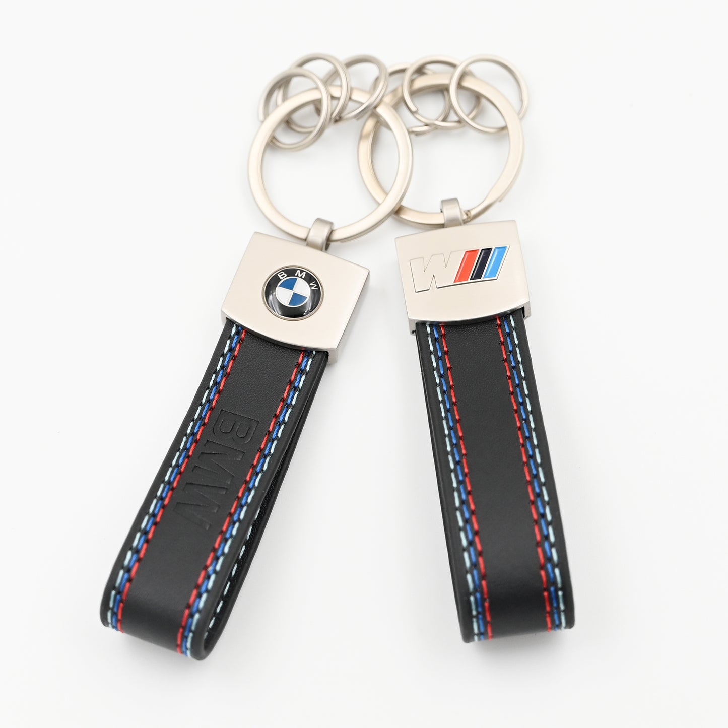 BMW Leather Keychain Custom Car Keyrings
