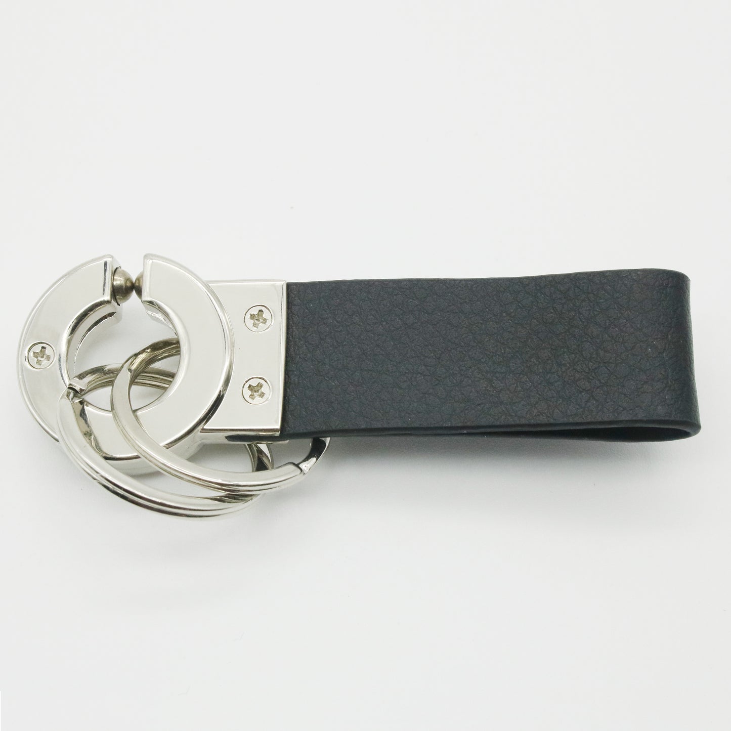 Custom Leather Keychain Carabiner Hook Keyrings