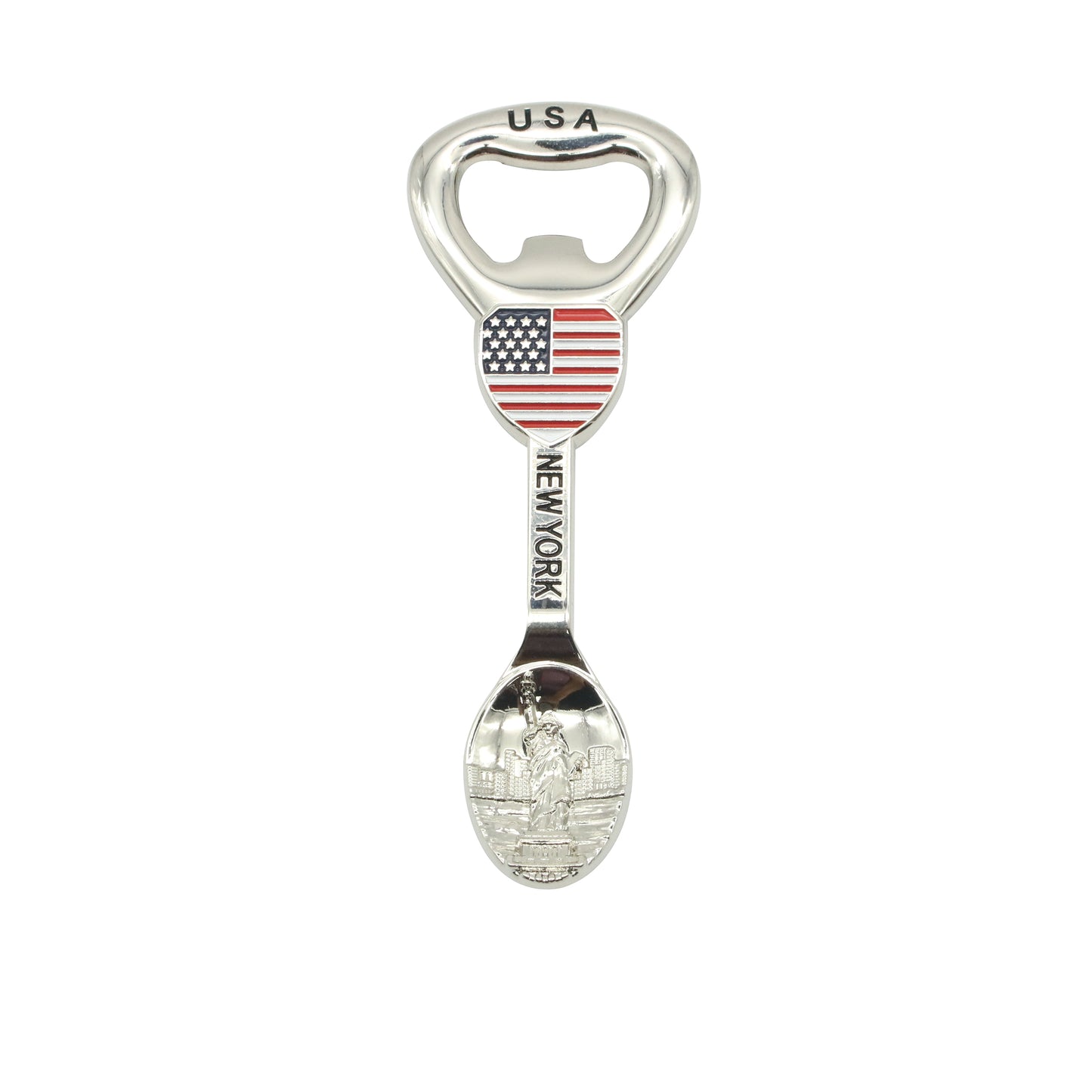 American Souvenir Bottle Opener Refrigerator Magnet