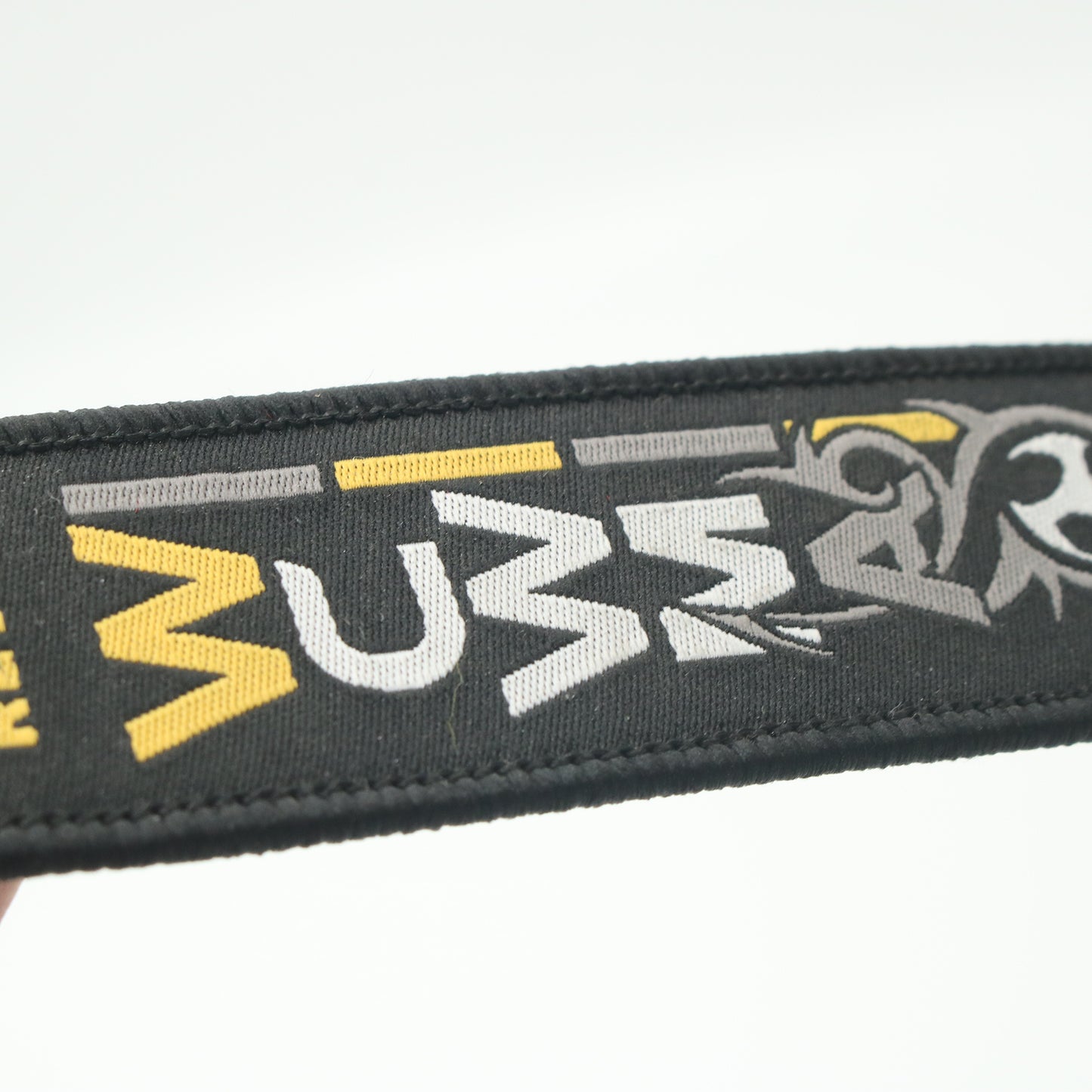 Custom Embroidery Fabric Keychain Remove Before Flight Tag