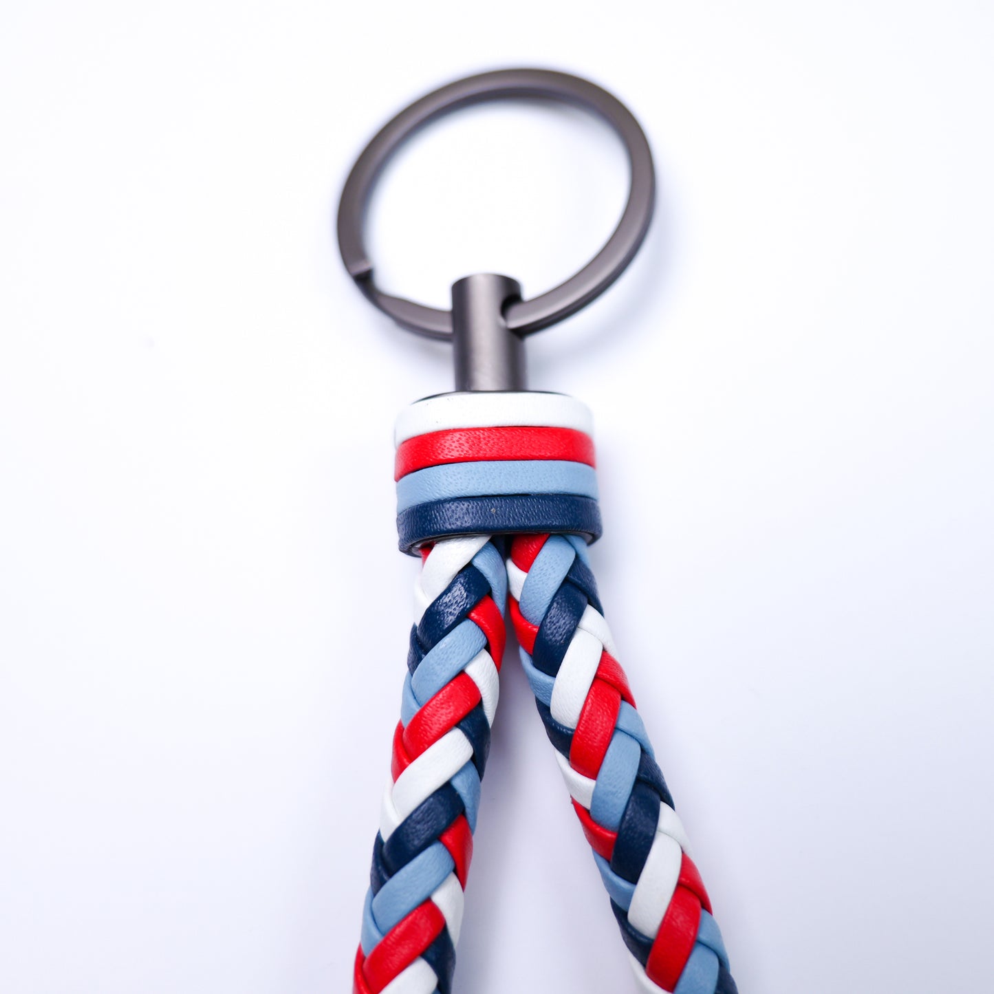 Premium Braided Rope Car Keychain, Custom BMW Keychain