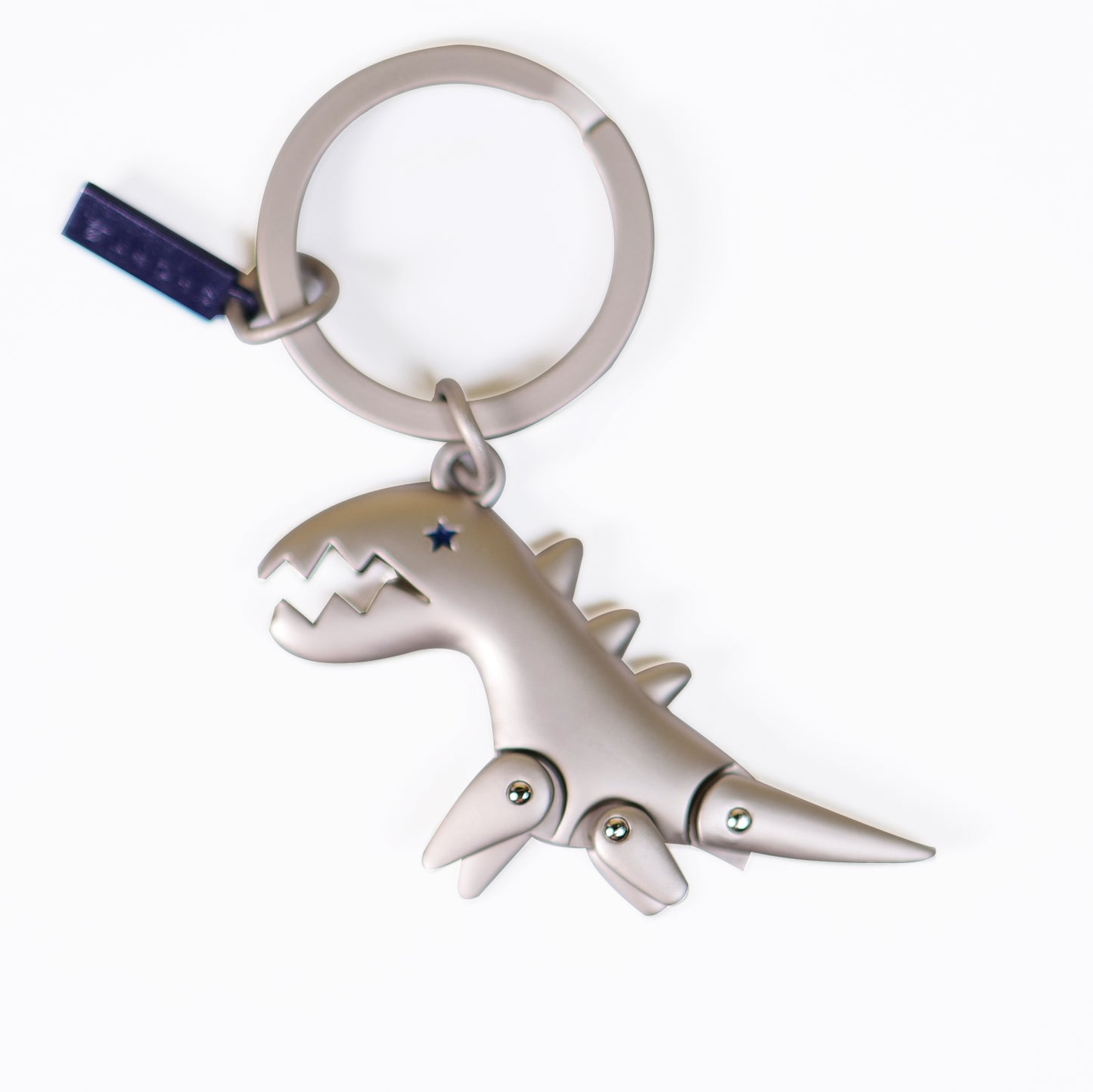 Metal Dinosaur Cute Keychain Custom Promotional Animal Shape Keyring