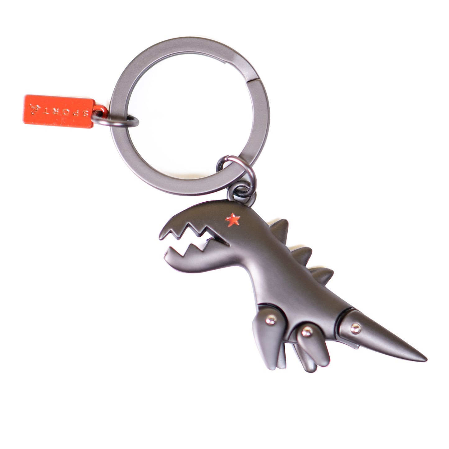 Metal Dinosaur Cute Keychain Custom Promotional Animal Shape Keyring