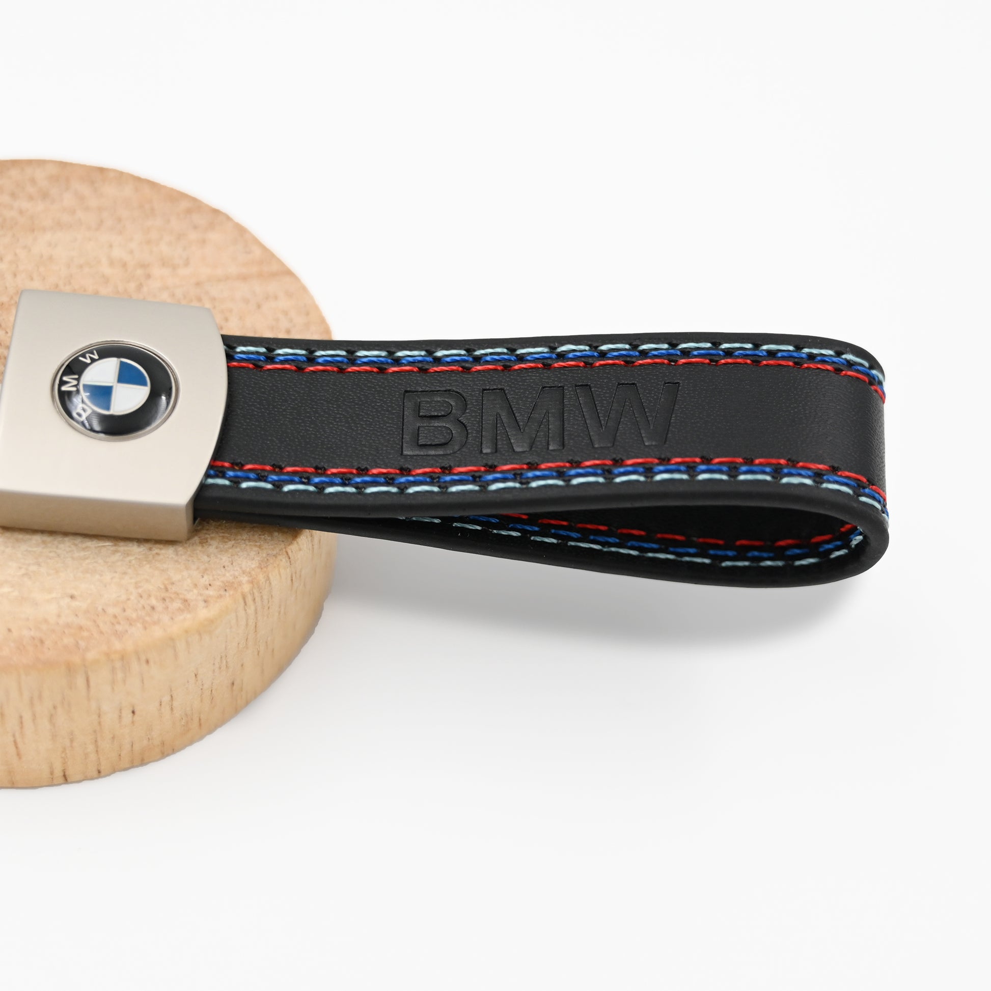 leather BMW keychains