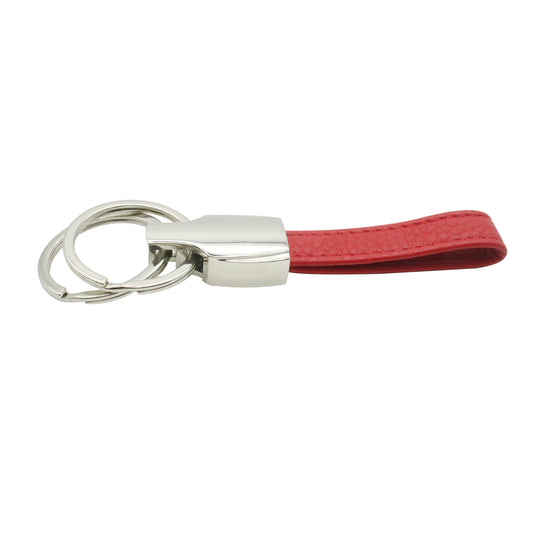 Custom Leather Keychain Carabiner Hook Key Rings