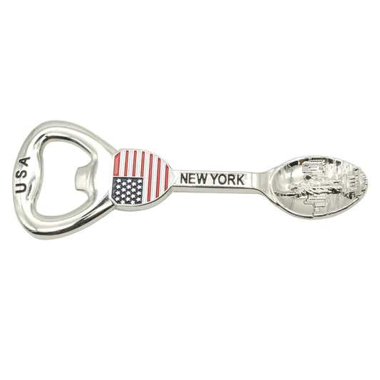 American Souvenir Bottle Opener Refrigerator Magnet