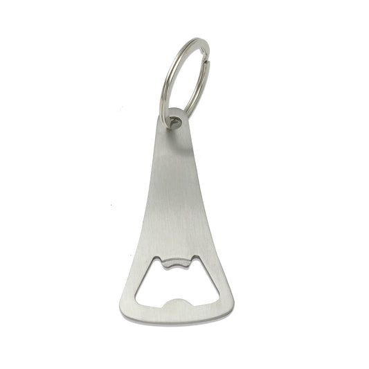 Stainless Steel Bottle Opener Keyring Custom Any Shape Bottle Opener