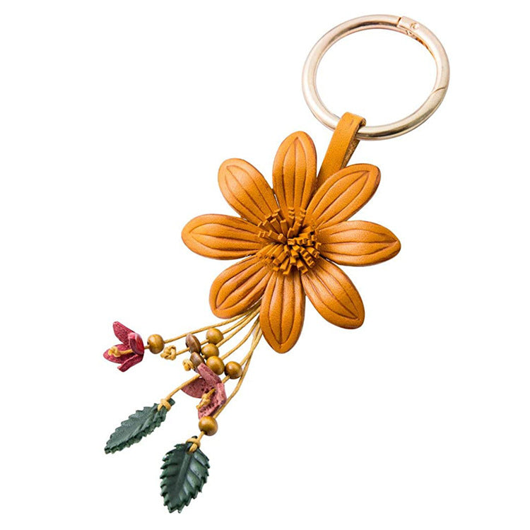 Flower Tassel Keychain