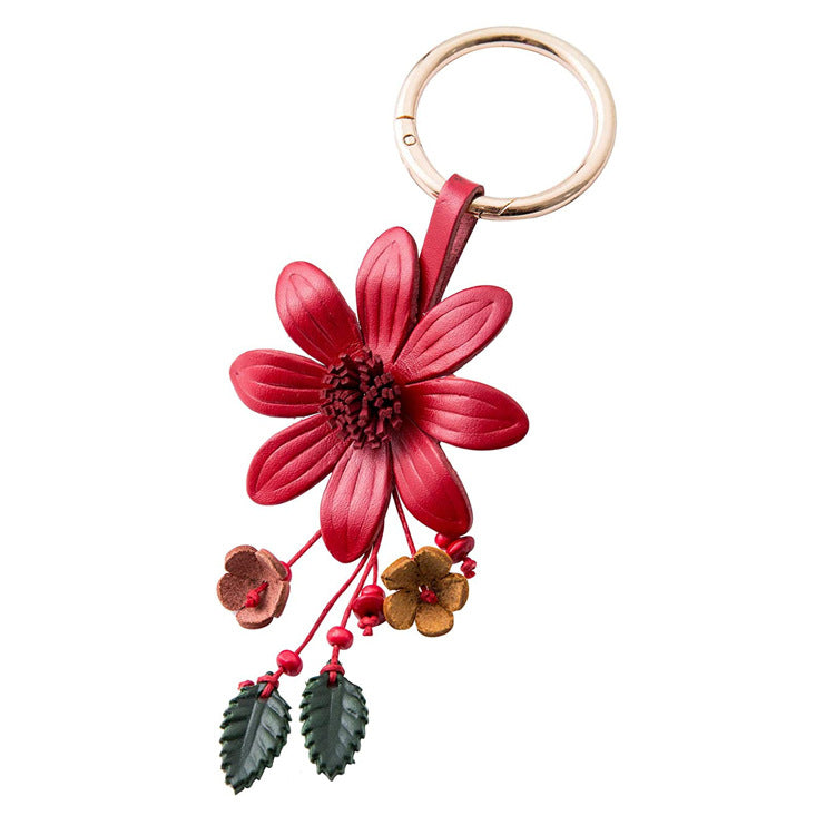 custom flower keychains