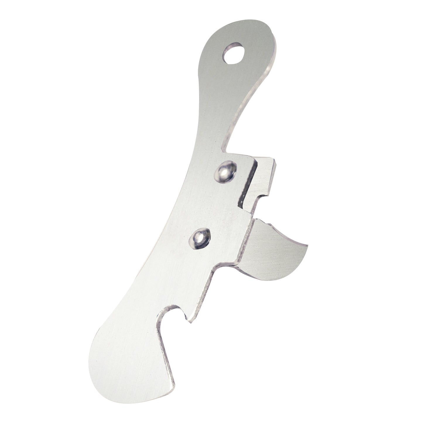 stainless steel can bottle opener keyring