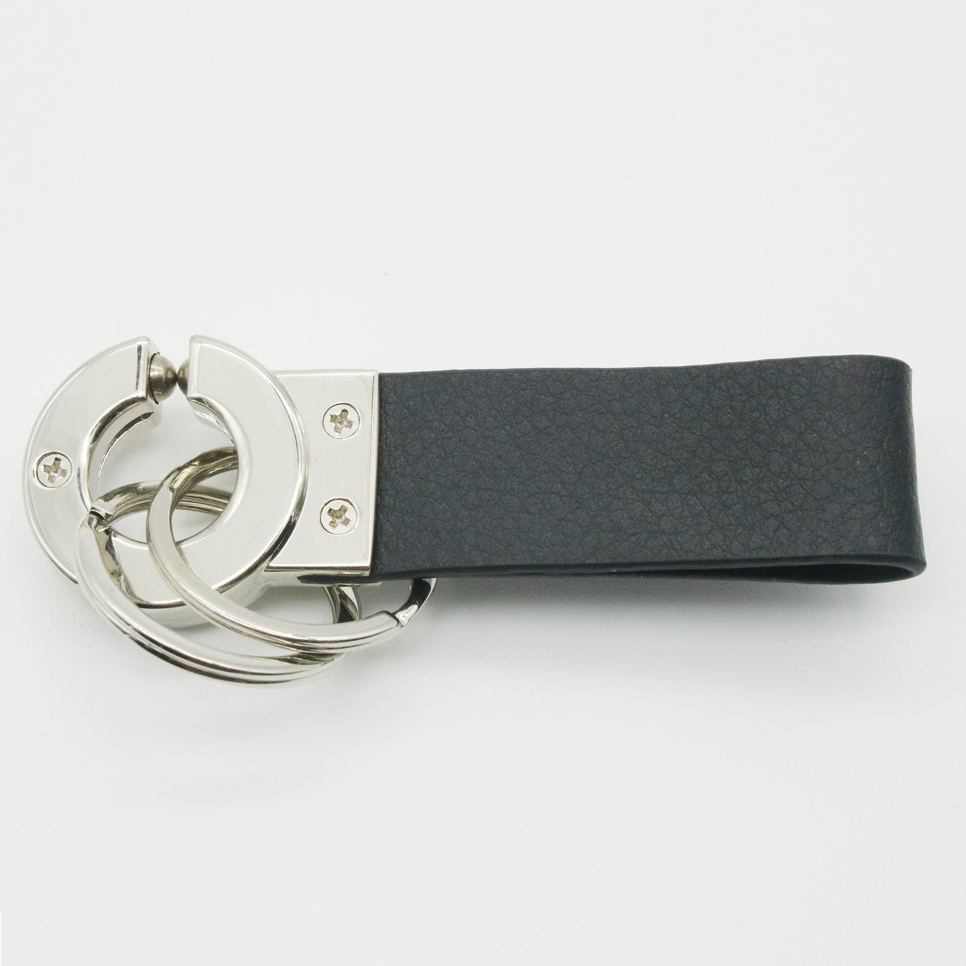 leather carabiner keyring