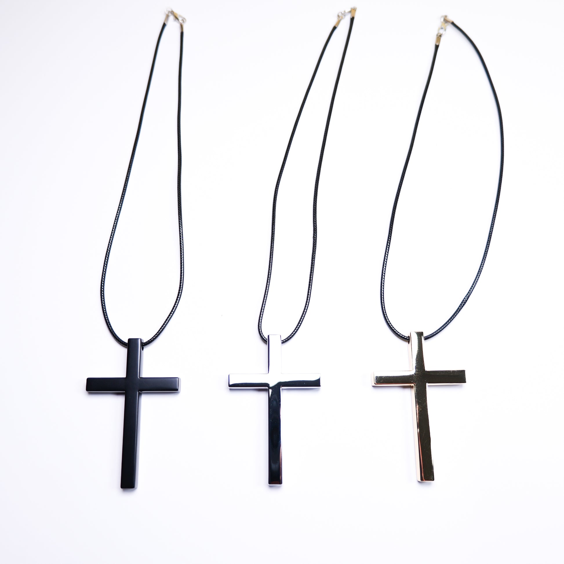metal cross shape pendant