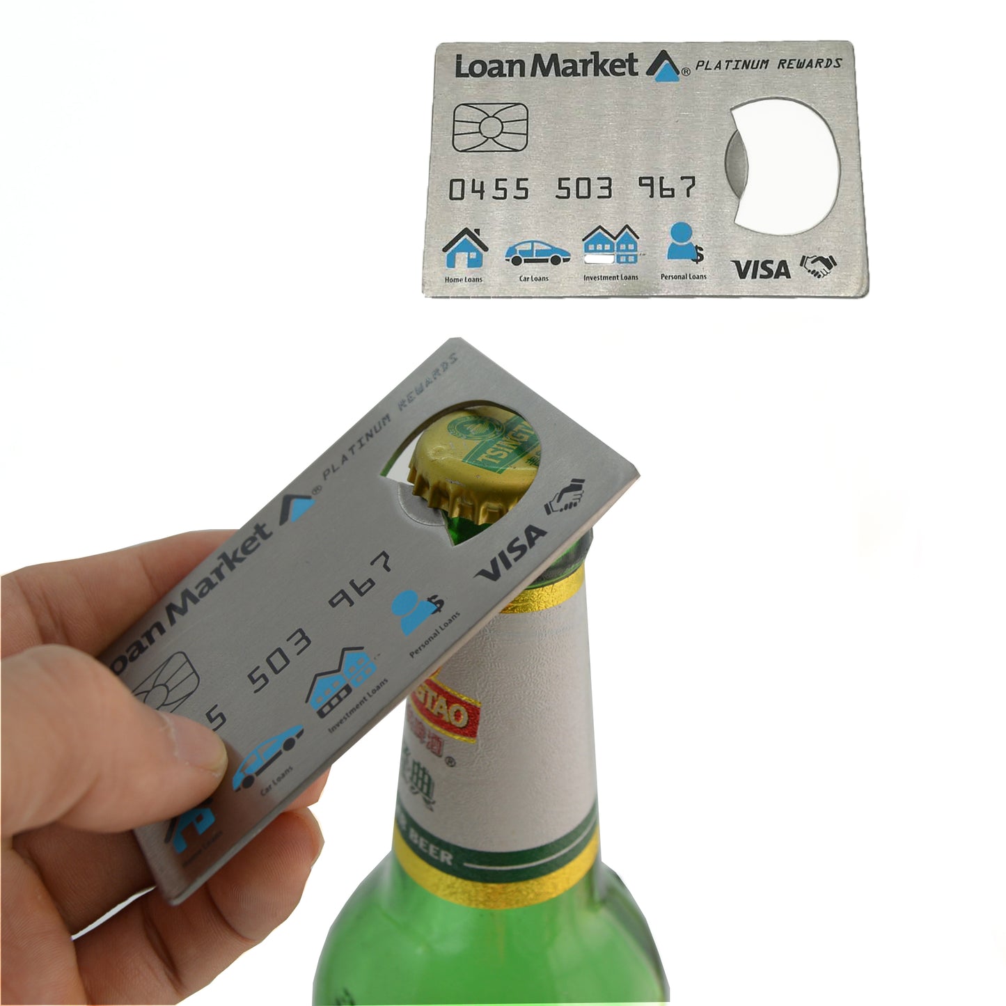 card bottle opener custom