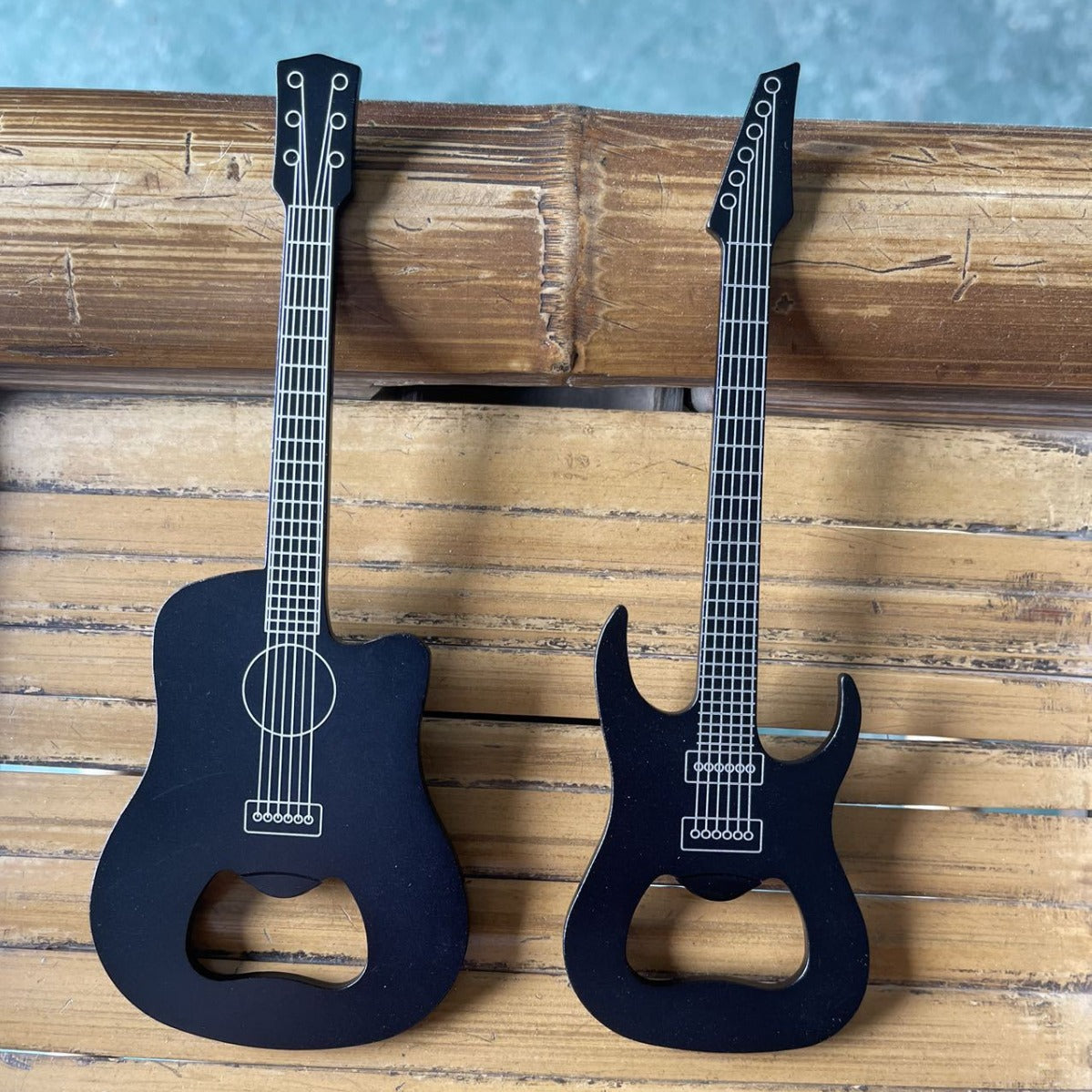 Custom guitar bottle opener keychain, ensaur gifts makes metal crafts, bottle opener