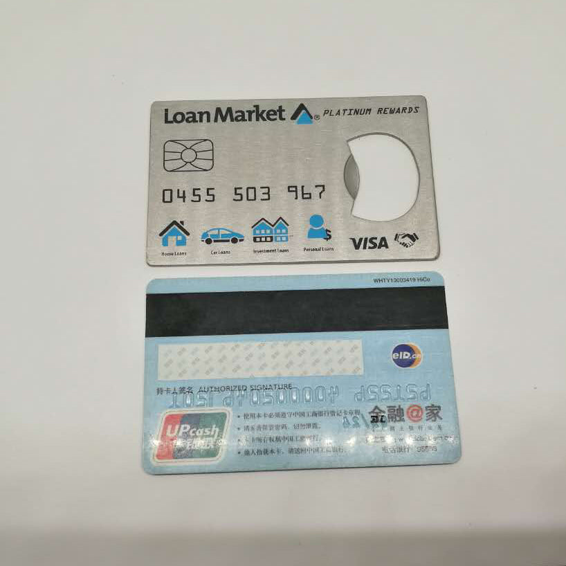 credit card bottle opener